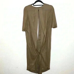 Asos Chiffon Cover Up Kimono Duster Beach Swim 6